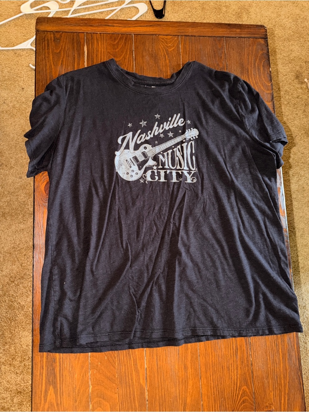 Nashville Music City Graphic Tee - Black